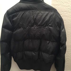 Black adidas jacket size sm