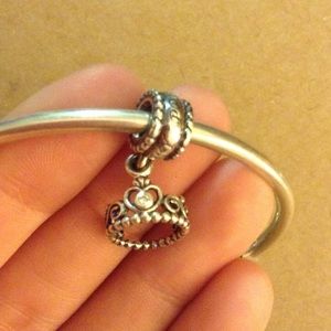 Princess crown pandora charm