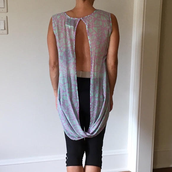 Addison Beautiful Sleeveless 100% Silk Top