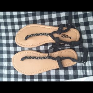 🌼Black Braided Sandal 🌼