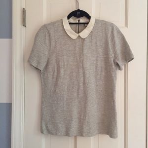 J.Crew Peter Pan Collar Tee