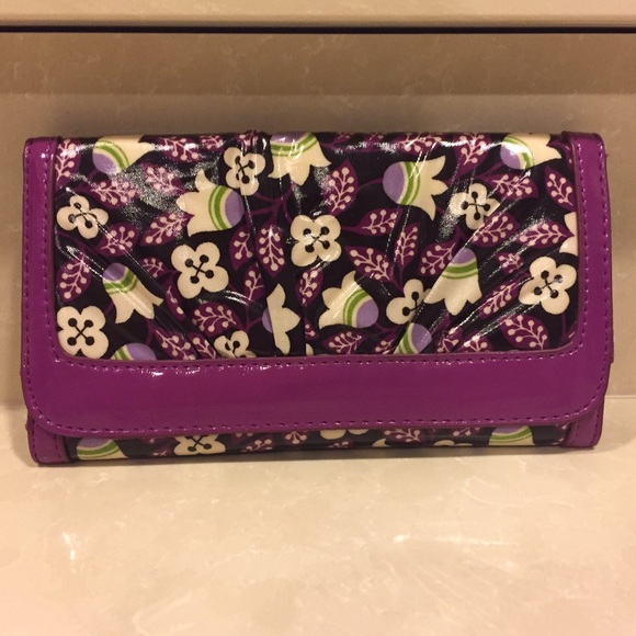 Purple Paisley Vera Bradley Wallet
