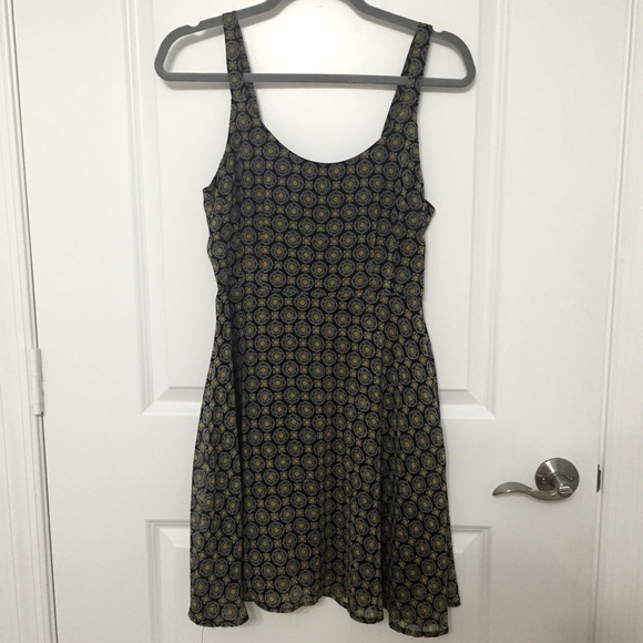 ❣️ Fun Polyester Geometric Print Dress - Picture 4 of 4