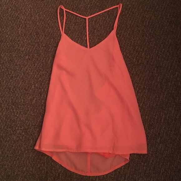 Pink Strappy Tobi Tank Top