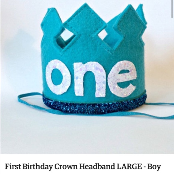 1st Birthday Crown