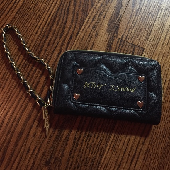 Betsey Johnson wrist wallet