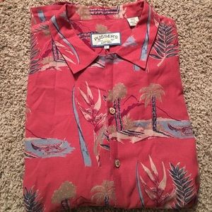 PUSSER'S Tropical Shirt SILK Large
