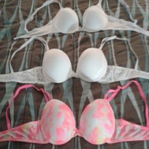 3  34B cup bras