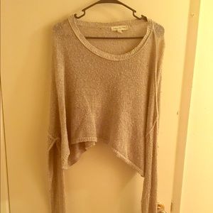 Cropped sweater