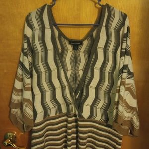 Beautiful plus size Ashley Stewart sweater