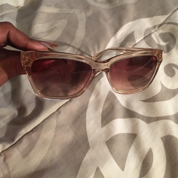 Cole Haan Zerogrand Rectangle Gold Glasses - Picture 1 of 3