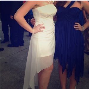 Sparkly high low dress