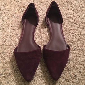 Urban Outfitters burgundy flats