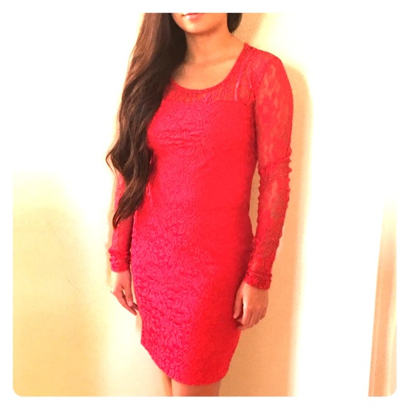 Red dress