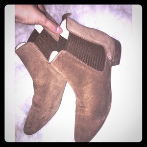 Zara brown ankle boots