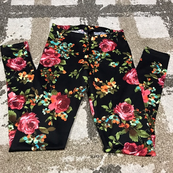 Women's floral leggings