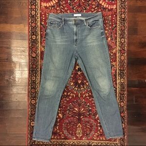 Ann Taylor Loft skinny jeans w/ indigo wash