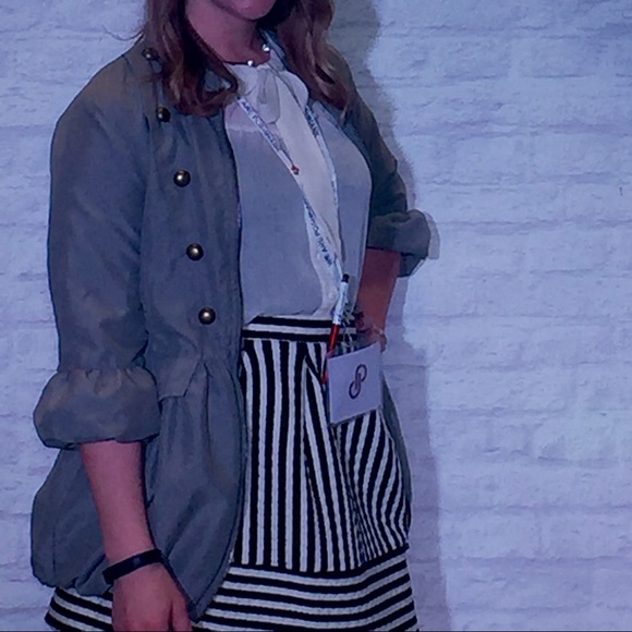 Olive Utility Jacket - Picture 6 of 7