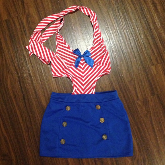 Sexy Sailor Halloween Costume