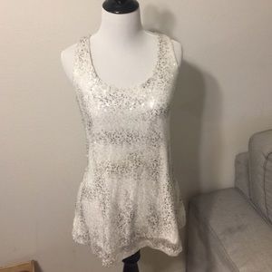 ❌SOLD❌INC sequin tank top NWT