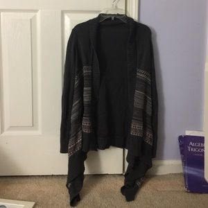 Long Grey Cardigan