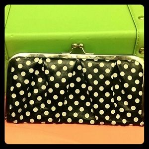 Polka dot wallet