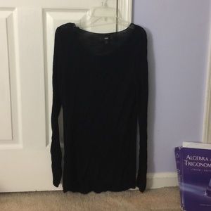 Long Black Sweater
