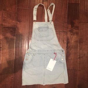 Denim Overall Dress
