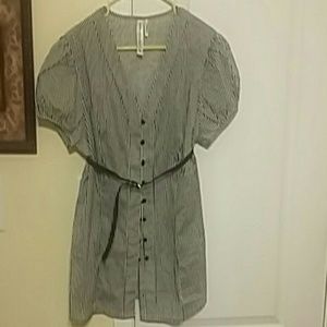 Beautiful black and white stripped shirt