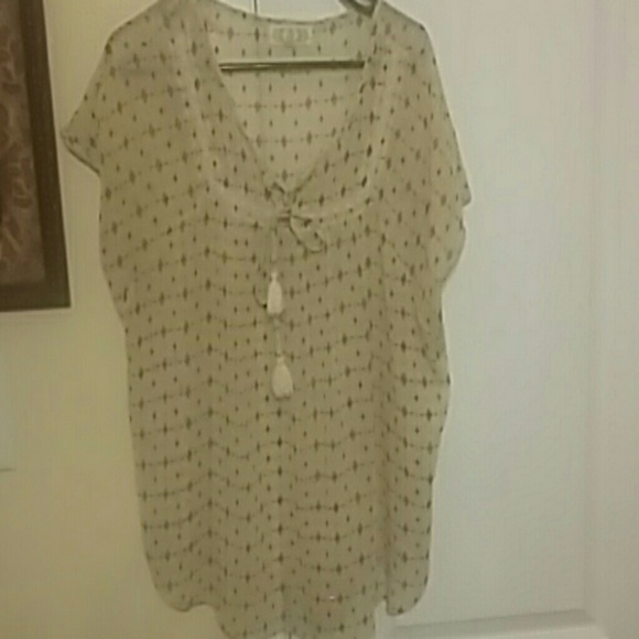 Eccentric sheer pink rose top