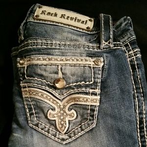 Rock revival jeans size 25