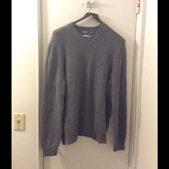 Men's Grey Crewneck Sweater