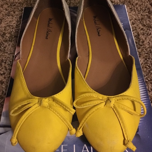 Yellow Ballerina Flats