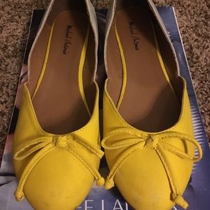 Yellow Ballerina Flats