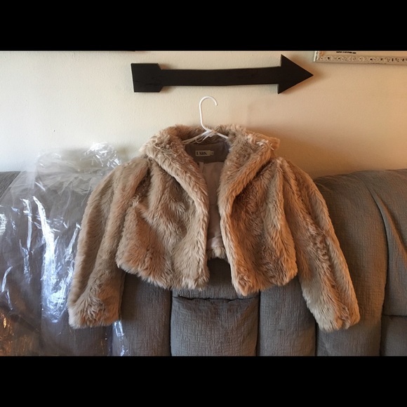 Faux fur coat