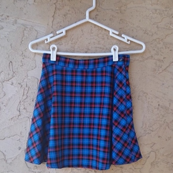 Plaid American Apparel Skirt
