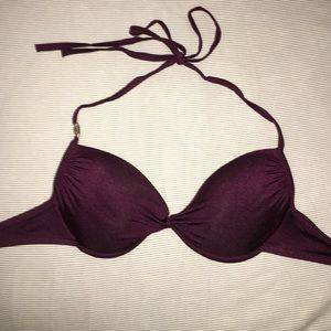 Victorias Secret purple bikini top
