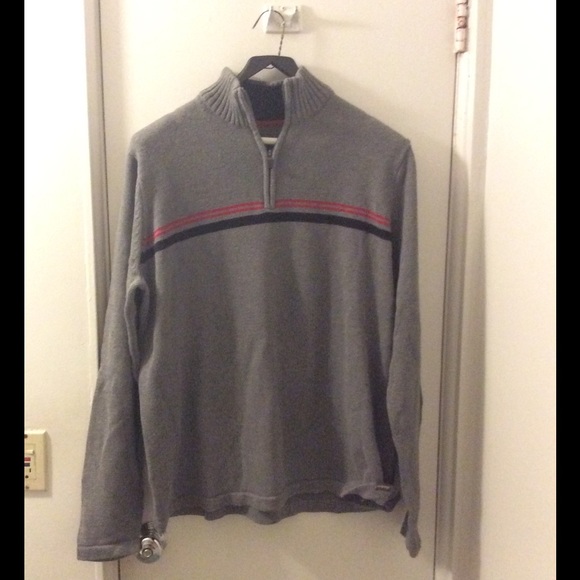 Men's Quarter Zip Sweater