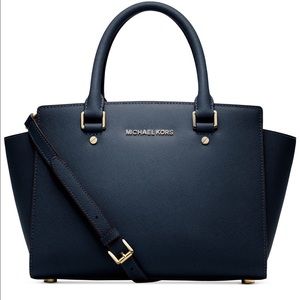 Michael Kors Selma Large Navy