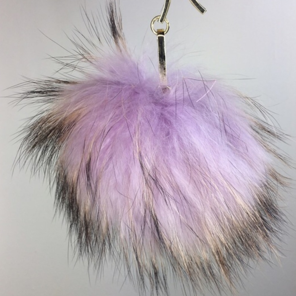 Medium "Lilly" Ombré Puff Keychain