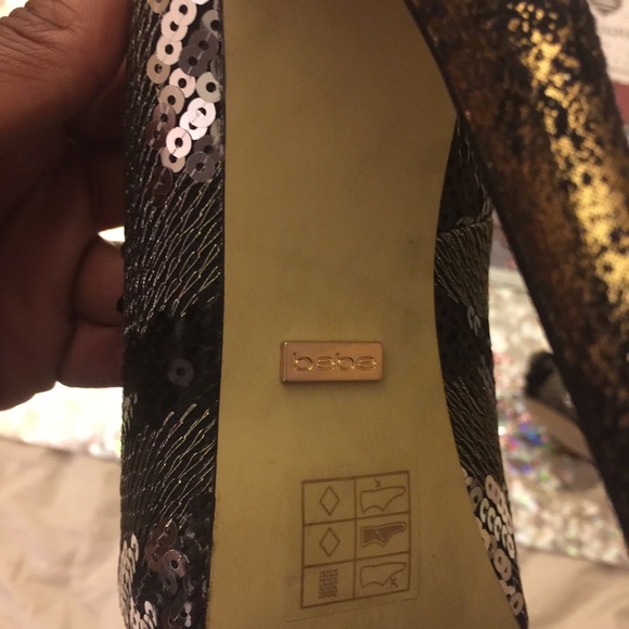 Bebe sequined heels - Picture 4 of 4