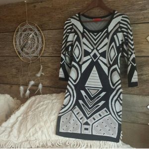 LIV perfect Black & White Day to Evening Dress SzS