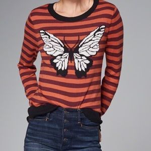 Abercrombie and Fitch Butterfly Intarisa Sweater