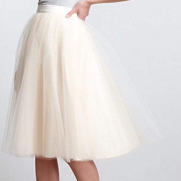 *Host Pick* Princess Women's Champagne Tulle Skirt