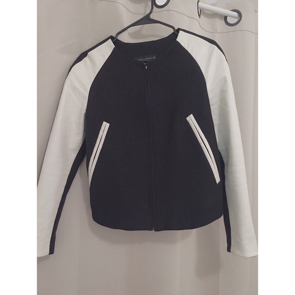 White and black Jacket