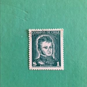 Chile rare post stamp very old