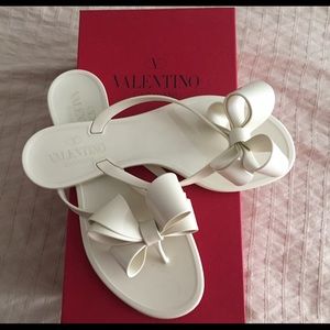 Valentino White Sandals