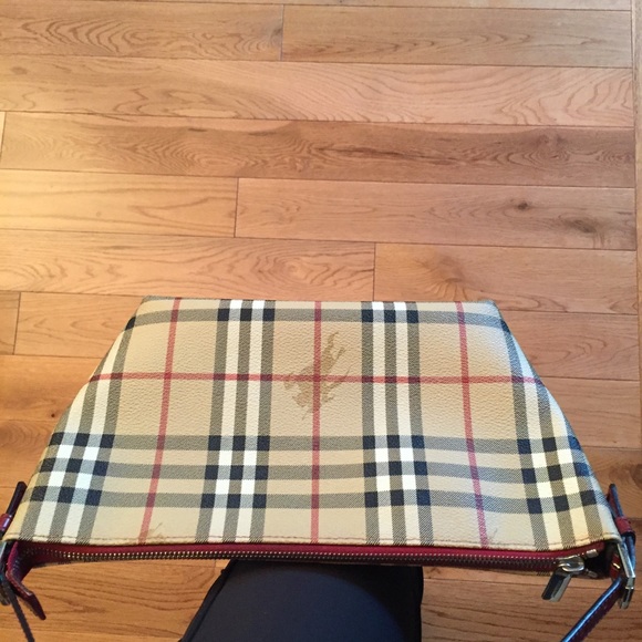 Burberry Haymarket Check Handle Bag--listed