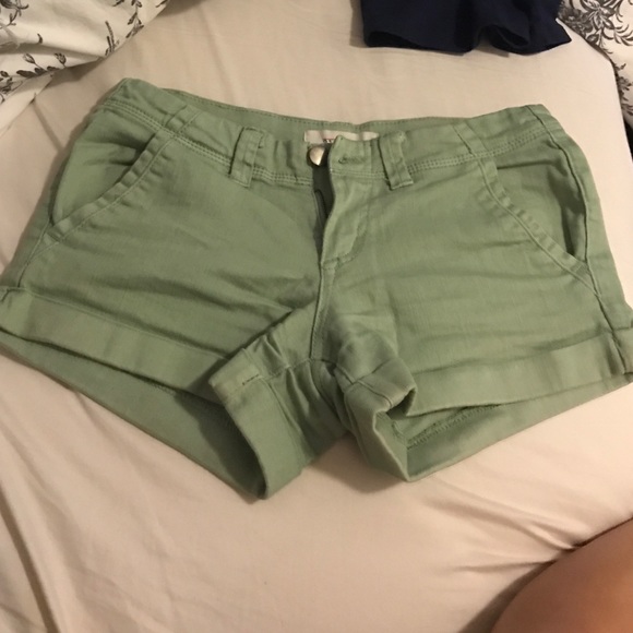 Forever 21 jean shorts. Slightly worn. Size 1!