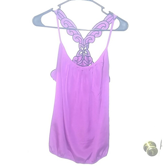 Burgandy tank top